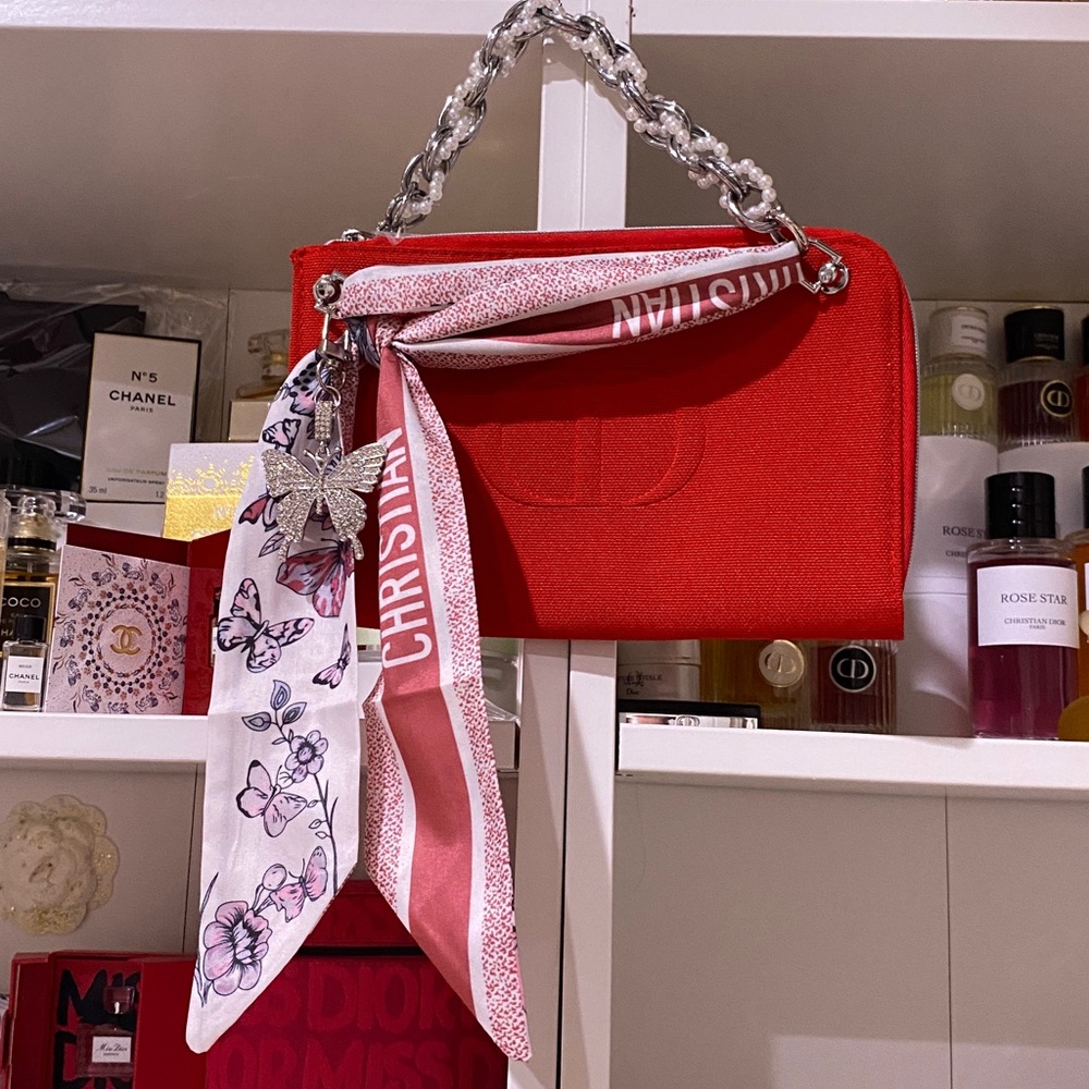 Dior Beauty Red Pouch